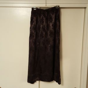 CP Shades size large black jacquard print skirt